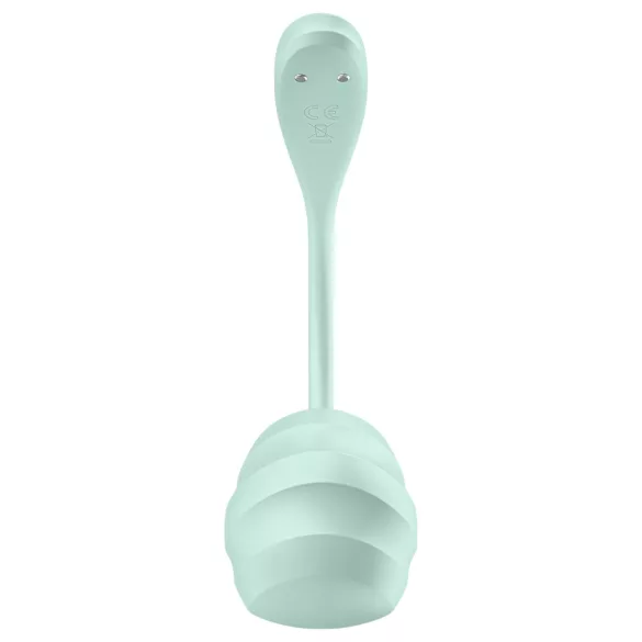 Satisfyer Smooth Petal - App-gesteuertes Vibrations-Ei (grün)