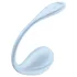 Satisfyer Smooth Petal - tragbares app-gesteuertes Vibro-Ei (blau)