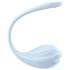 Satisfyer Smooth Petal - tragbares app-gesteuertes Vibro-Ei (blau)