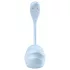 Satisfyer Smooth Petal - tragbares app-gesteuertes Vibro-Ei (blau)