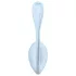 Satisfyer Smooth Petal - tragbares app-gesteuertes Vibro-Ei (blau)