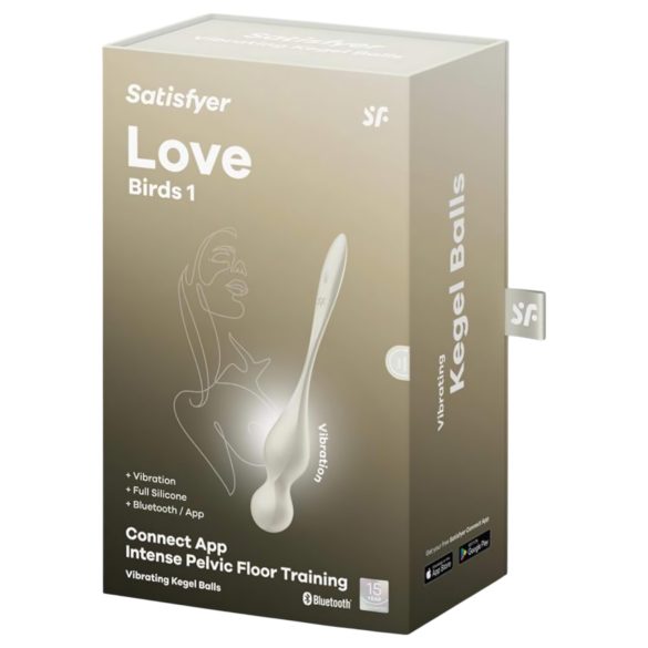 Satisfyer Love Birds 1 - Smart Vibrationskugel (Weiß)