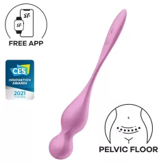   Satisfyer Love Birds 1 - App-gesteuerte vibrierende Liebeskugel (Pink)