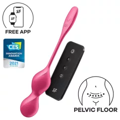   Satisfyer Love Birds 2 - App-gesteuerte vibrierende Liebeskugel (Pink)