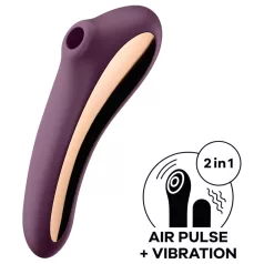   Satisfyer Dual Kiss - 2in1, Vaginal- & Klitorisvibrator (lila)