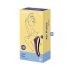 Satisfyer Dual Kiss - 2-in-1 Vaginal- und Klitoris-Vibrator (Lila)