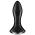 Satisfyer Rotator Plug 1 - perlenbesetzter Analvibrator (schwarz)