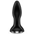 Satisfyer Rotator Plug 2 - Analvibrator mit Perlen (Schwarz)