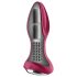Satisfyer Rotator Plug 2 - Wiederaufladbarer Analdildo mit Perlen (Rot)