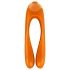 Satisfyer Candy Cane - Akku, wasserdichtes Doppelschwing-Vibrator (Orange)