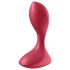 Satisfyer Backdoor Lover - Akku, wasserdichter Anal-Vibrator (Rot)
