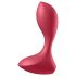 Satisfyer Backdoor Lover - Akku Wasserdichter Analvibrator (Rot)