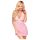 Penthouse Sweet & Spicy - Halfter-Spitzen-Set (pink) - L/XL