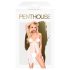 Penthouse Sweet Beast - Rosé Babydoll-Set (Weiß)