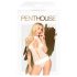 Penthouse Perfect Lover - Neckholder-Body (Weiß) - M/L