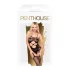 Penthouse Hot Nightfall - Gewelltes Netz-Set mit offenem Design (schwarz)