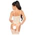 Penthouse Eye of the Storm - Florales Netz-Set (Weiß) - XL