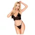 Penthouse Double Spice - Spitzen-BH-Set (schwarz) - L/XL