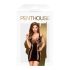 Penthouse Juicy Poison - Träger-Minikleid (Schwarz)