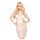 Penthouse Poison Cookie - Spitzenkleid und Tanga mit Haarschmuck (Weiß)