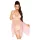 Penthouse Naughty Doll - Spitzenkleid und String (pink) - L/XL