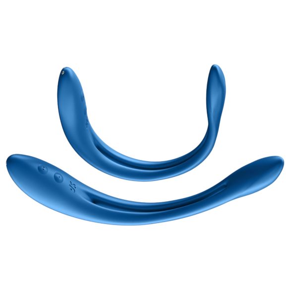 Satisfyer Elastic Game - Akku, flexibler Paarvibrator (blau)