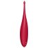 Satisfyer Twirling Fun - Wiederaufladbarer, wasserdichter Klitorisstimulator (rot)