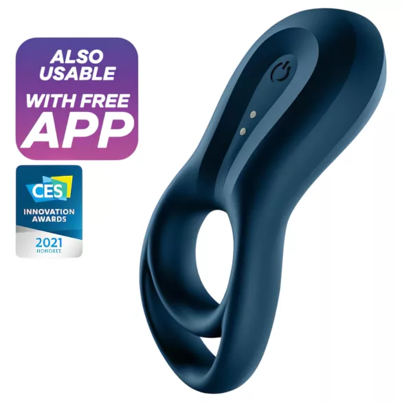 Satisfyer Epic Duo - Intelligenter Vibrationsring (schwarz)