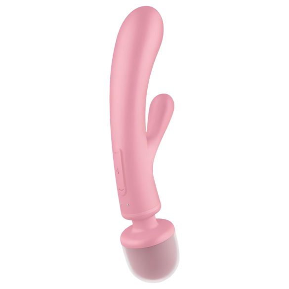Satisfyer Triple Lover - G-Punkt und Massagestab (pink)