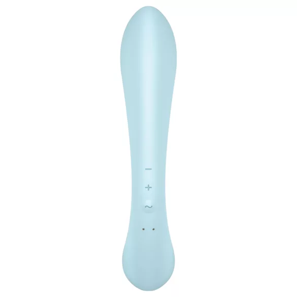 Satisfyer Triple Oh - Akku-Klitorisvibrator mit Arm (blau)