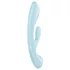 Satisfyer Triple Oh - Akku-Klitorisvibrator mit Arm (blau)