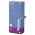 Satisfyer Triple Oh - Akku-Klitorisvibrator mit Arm (blau)