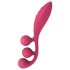 Satisfyer Tri Ball 1 - Akku, multifunktionaler Vibrator (rot)