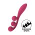 Satisfyer Tri Ball 1 - Akku, multifunktionaler Vibrator (rot)