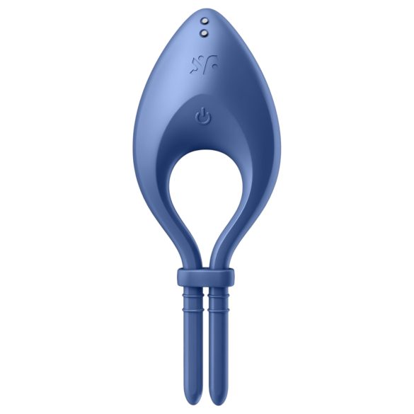 Satisfyer Bullseye - Intelligenter Vibrationspenisring (Blau)