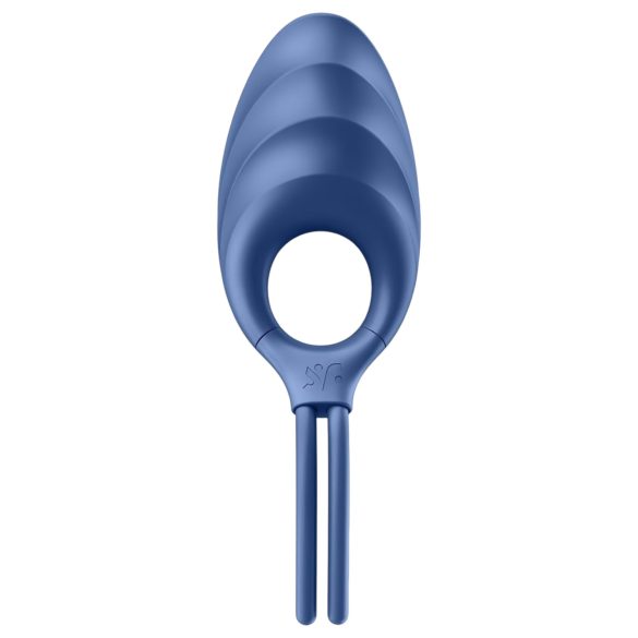 Satisfyer Swordsman - Wiederaufladbarer, vibrierender Penisring (blau)