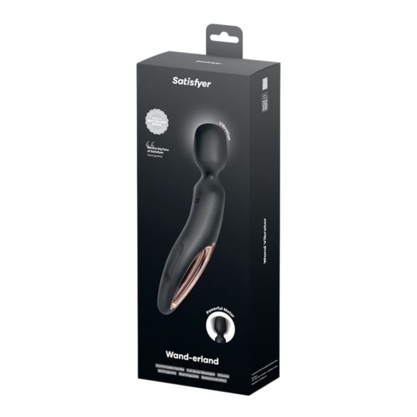 Satisfyer Wand-erland - Massager Vibrator (Schwarz)