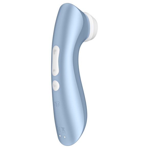 Satisfyer Pro 2+ Druckwellen-Klitorisstimulator (blau)