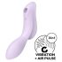 Satisfyer Curvy Trinity 2 - Lustvoller 2in1 Luftwellen-Vibrator (lila)