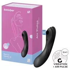   Satisfyer Curvy Trinity 4 - Luftwellen 2-in-1 Vibrator (schwarz)