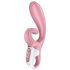 Satisfyer Hug Me - Intelligenter Klitoralarm-Vibrator (Rosa)