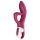 Satisfyer Embrace Me - Akku Vibrator mit Klitorisarm (Rot)