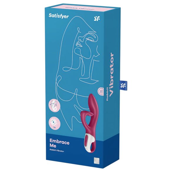 Satisfyer Embrace Me - Akku-Klitorisvibrator mit Arm (Rot)