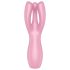 Satisfyer Threesome 3 - Wiederaufladbarer Klitoris-Vibrator (Rosa)