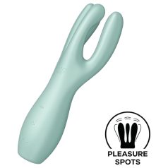   Satisfyer Threesome 3 - Wiederaufladbarer Klitoris-Vibrator (mint)