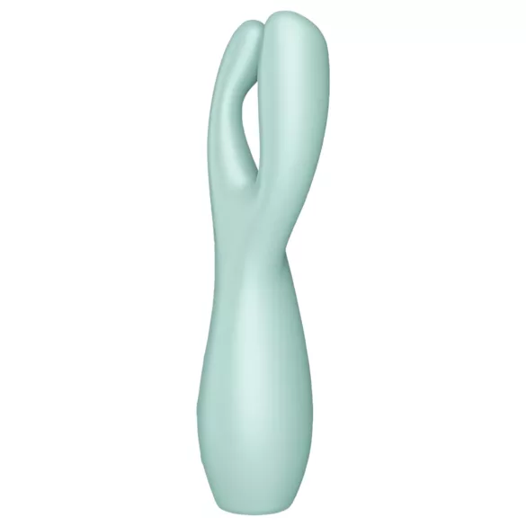 Satisfyer Threesome 3 - wiederaufladbarer Klitoris-Vibrator (Mint)