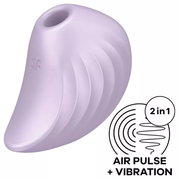 Satisfyer Pearl Diver - Luftwellen-Klitorisvibrator (violett)