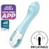 Satisfyer Air Pump Vibrator 5 - intelligenter Vibro-Pumper (blau)
