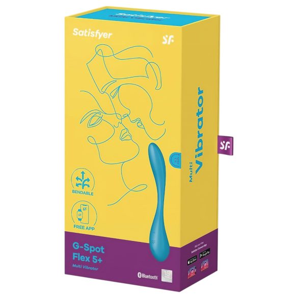Satisfyer G-spot Flex 5 - Intelligenter G-Punkt-Vibrator (Grün)
