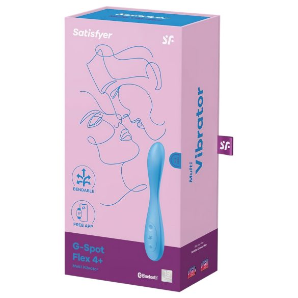 Satisfyer G-spot Flex 4 - intelligenter G-Punkt-Vibrator (türkis)
